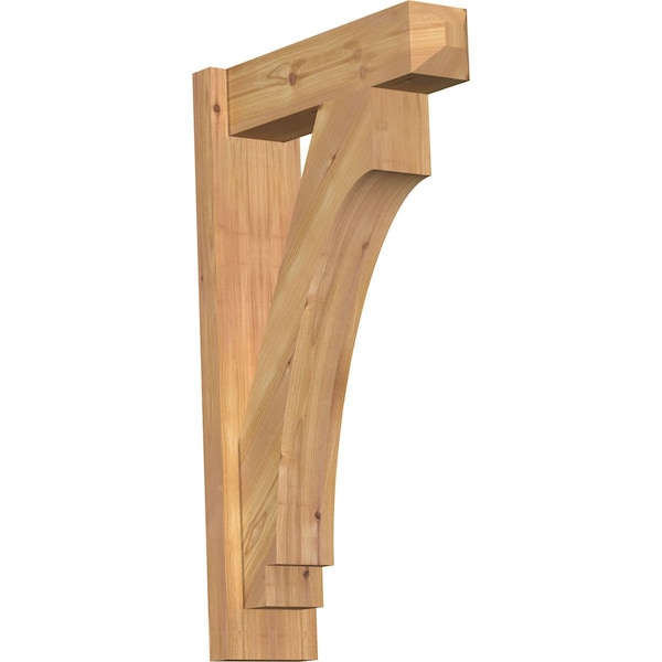 Ekena Millwork Imperial Smooth Craftsman Outlooker, Western Red Cedar, 5 1/2"W x 18"D x 30"H OUT06X18X30IMP04SWR - main